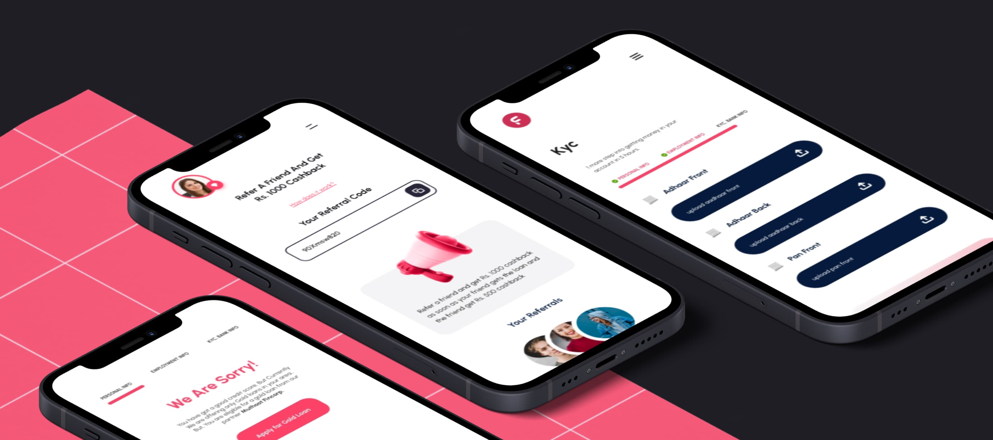 Finnable final loan product interface imagery