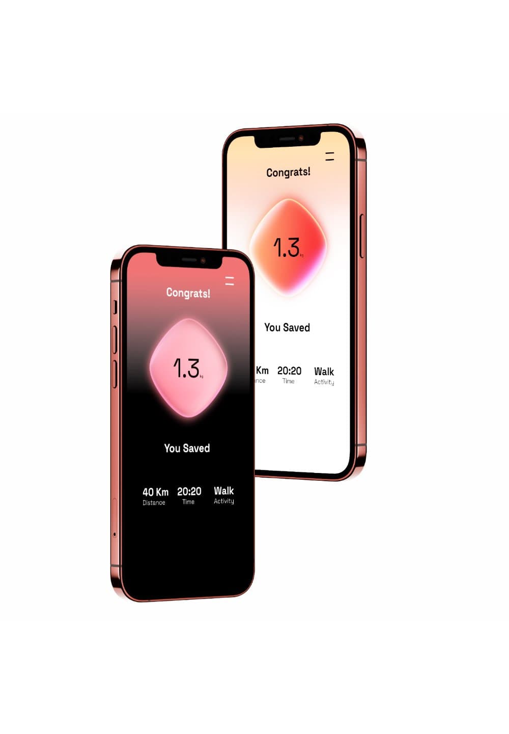 Quambio activity tracker for walking and cycling